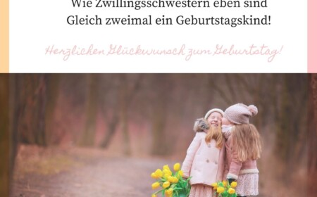 Geburtstagswünsche für Schwester