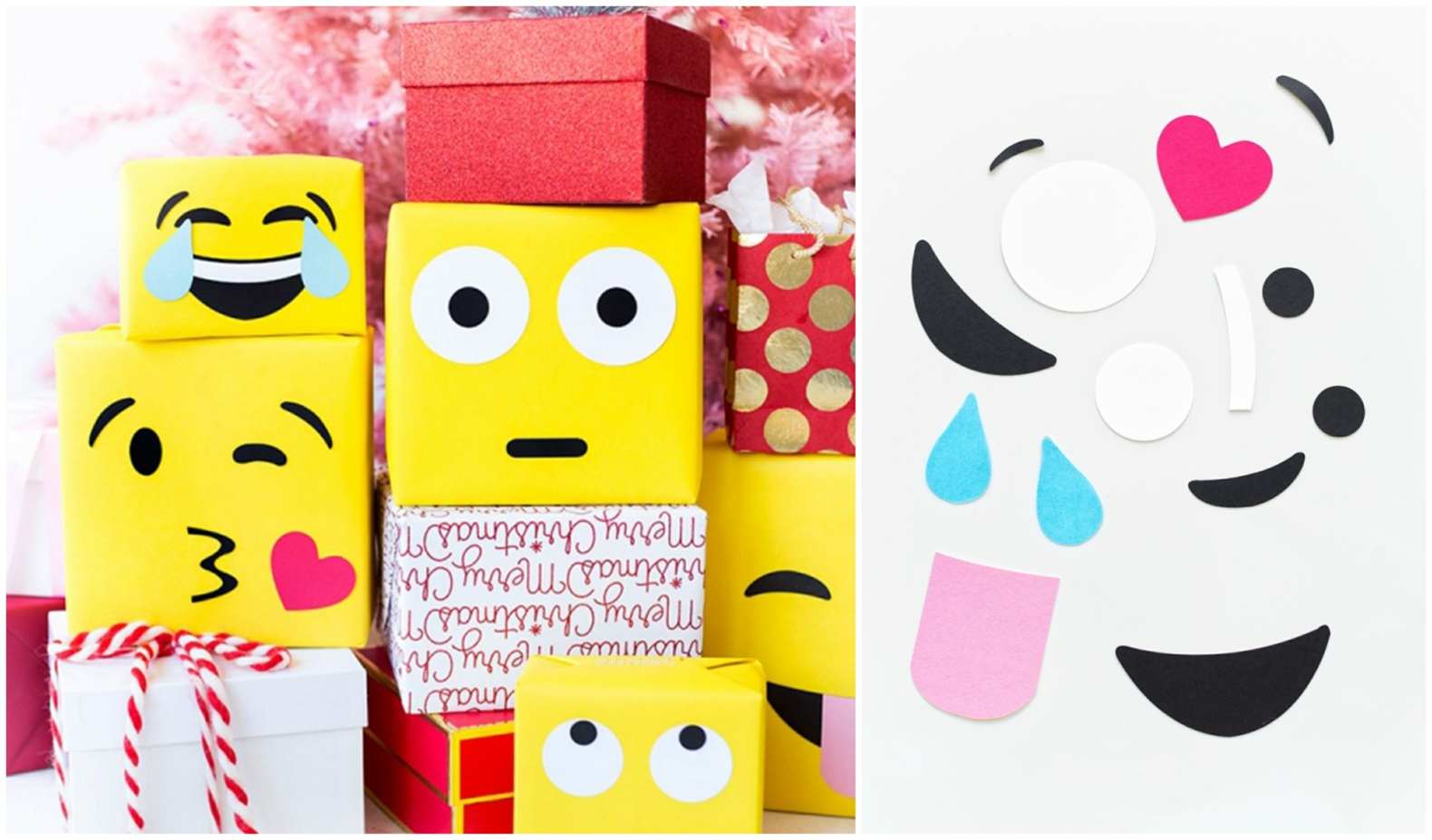 Gift Wrapping Funny Emojii Gift Box Same DIY DIY Guide