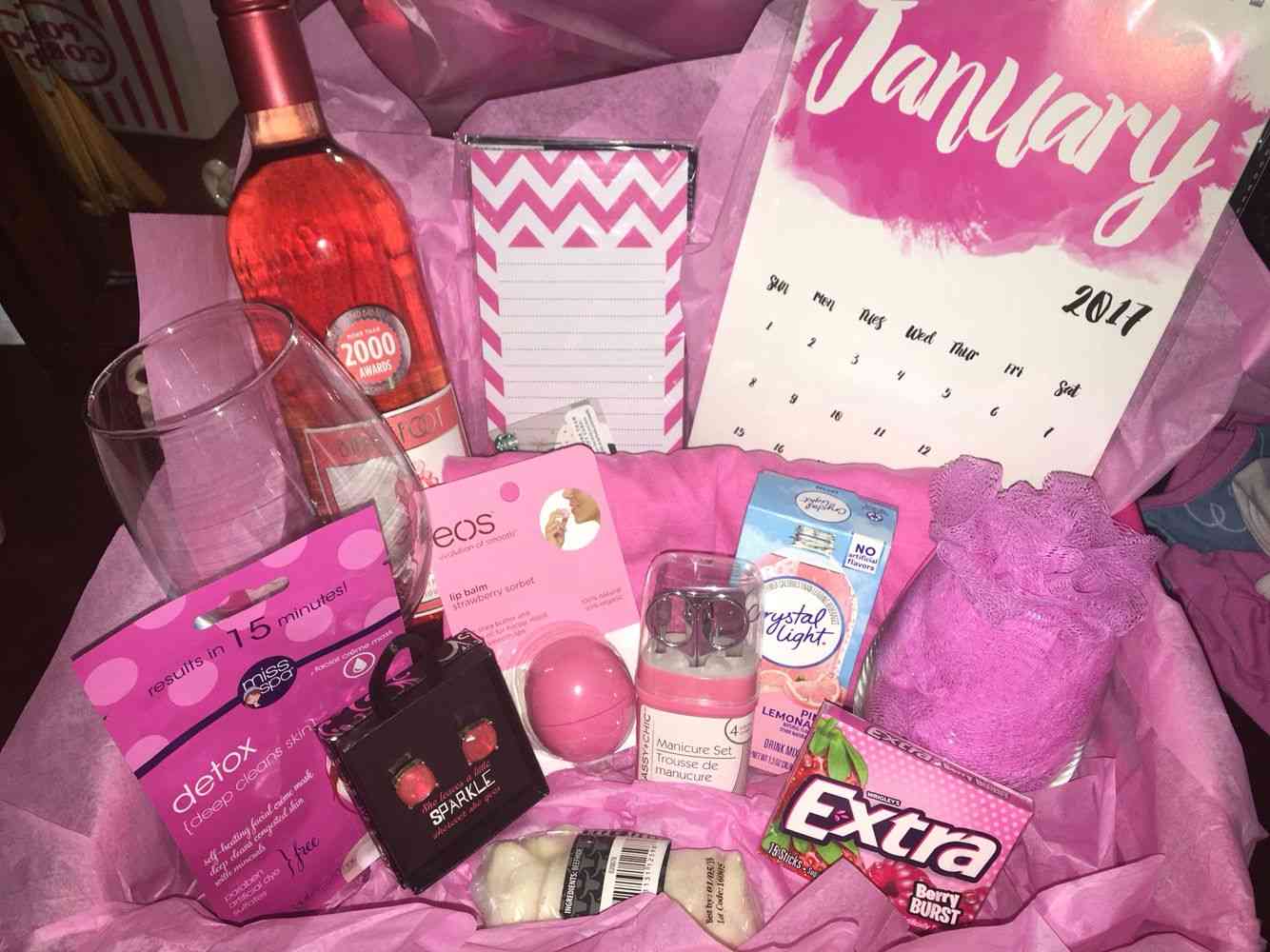 Gift Box for Girlfriend Wellness Box Ideas Content