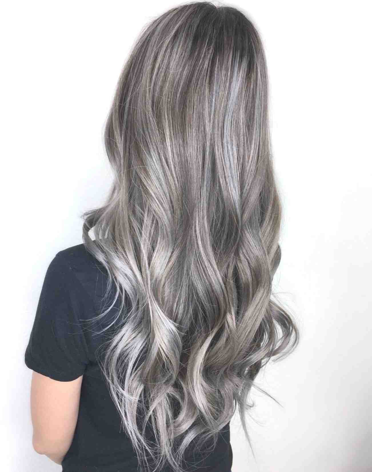 Hair silver colors with shades of hair trends Granny Hair color