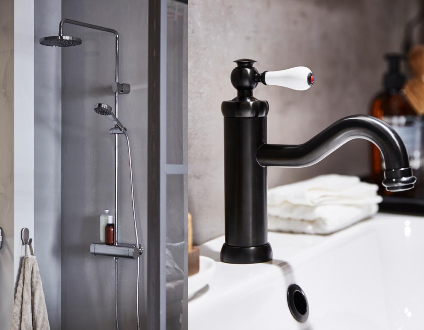 Ikea bathroom ideas eco-friendly water saving tips tips water faucet bathroom fittings shower