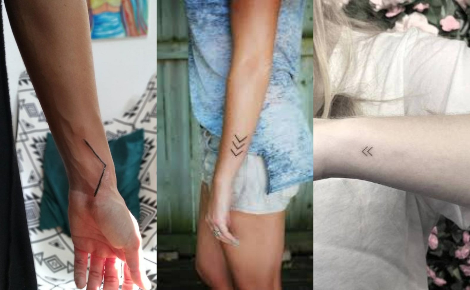 Kenaz Runen Tattoo Ideen klein Unterarm Tattootrends für Frauen