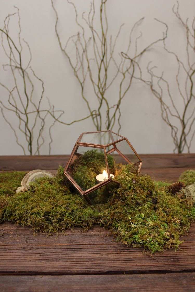 Kerzenhalter Dekoration Wohnaccessoires für den Garten Ideen
