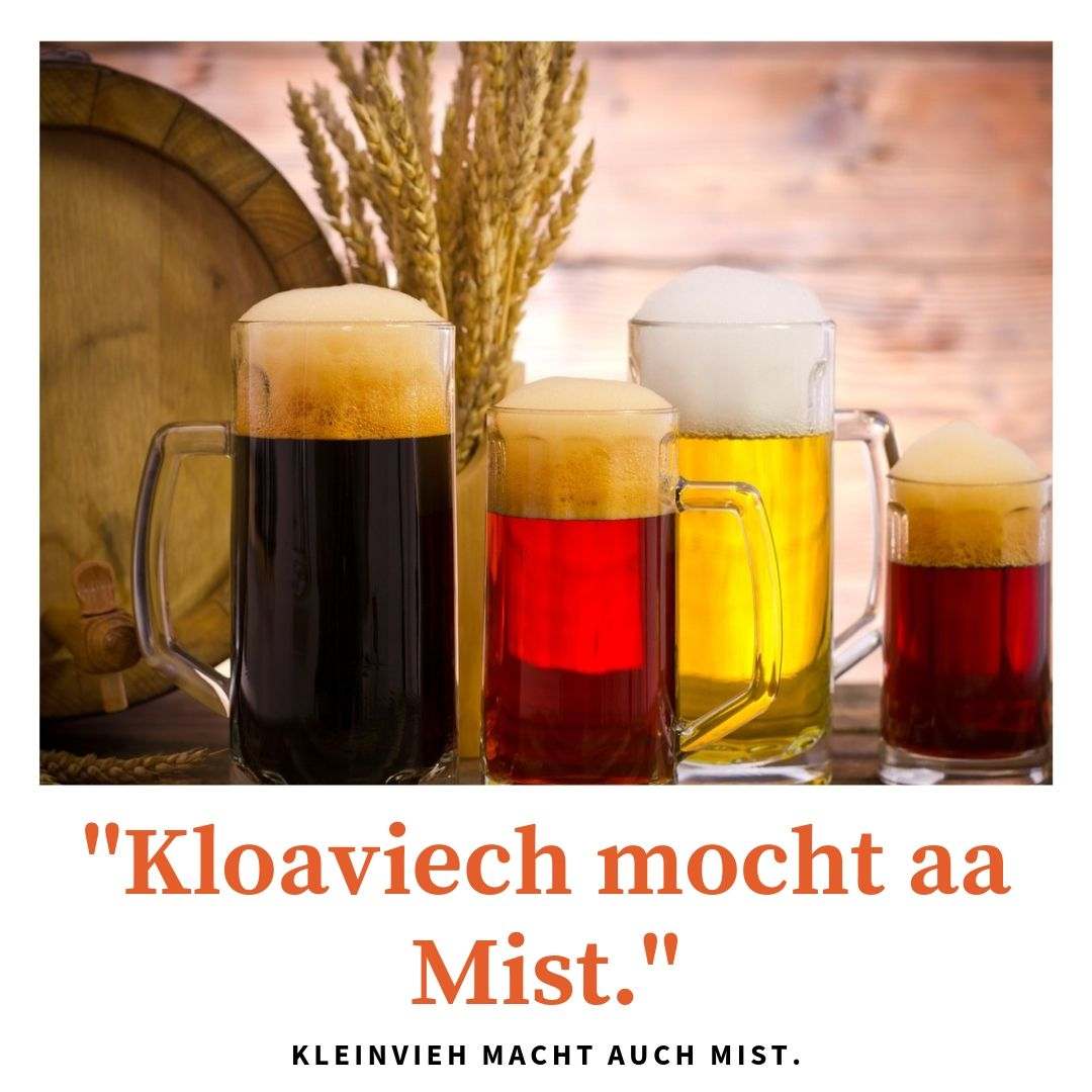 Kleinvieh also makes Mist - Meaningful speeches and Oktoberfest speeches