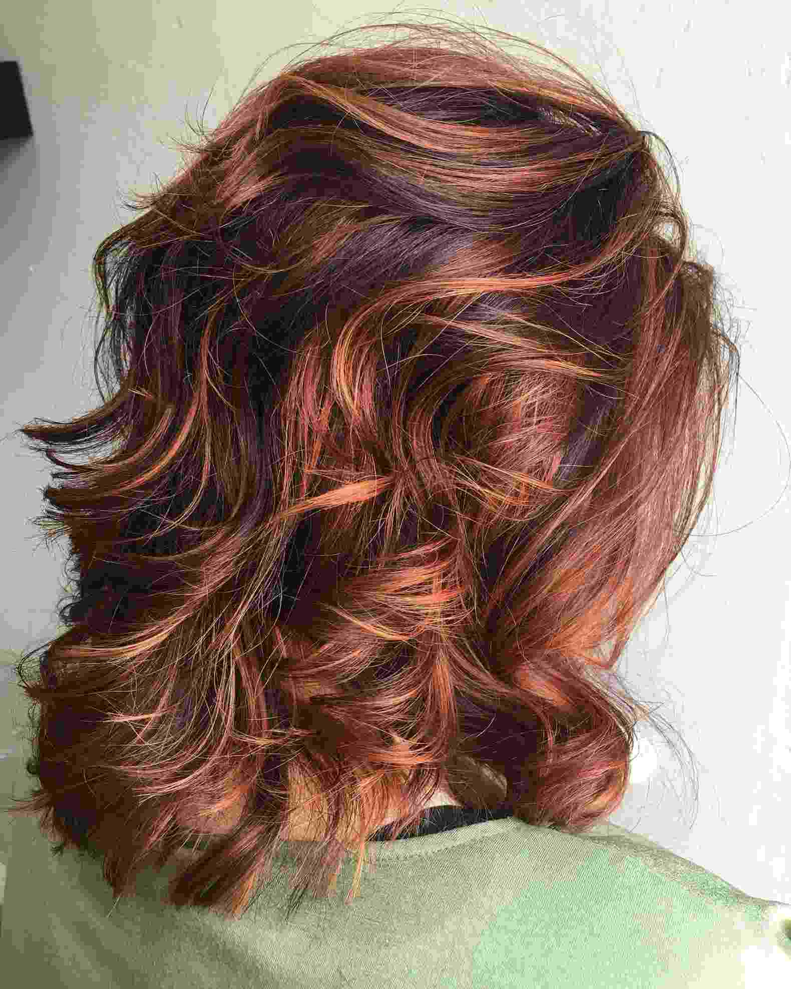 Long Bob Hair Cut Style Copper Rot Hair Color Balayage Ideas