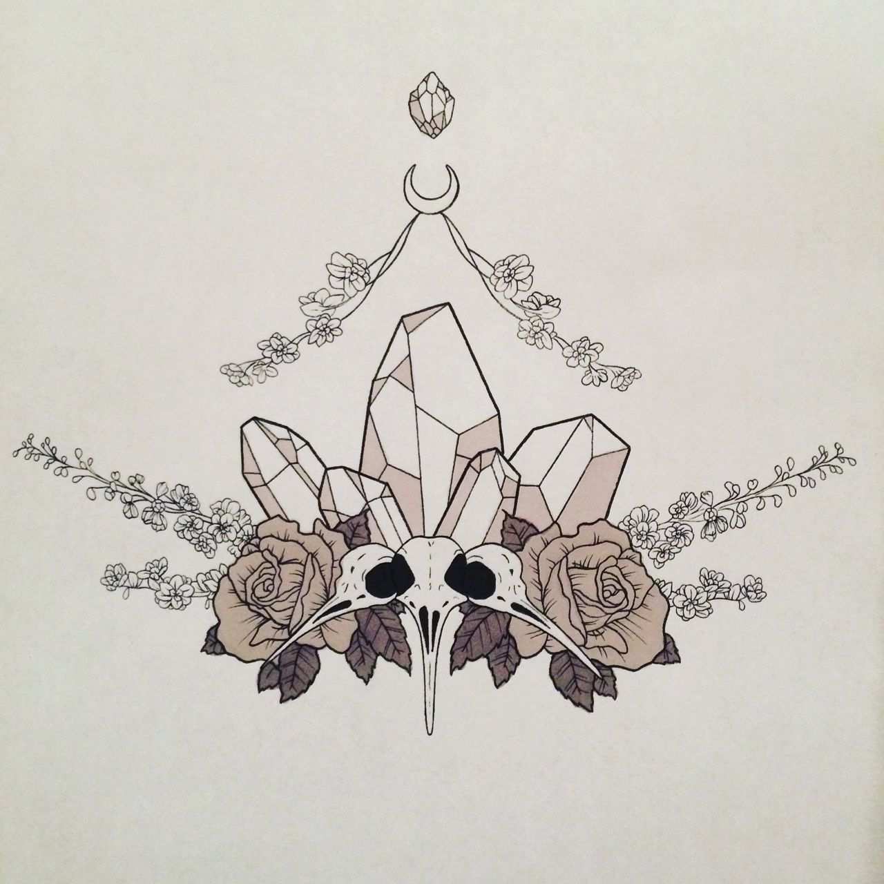 Mandala und Blumen Tattoomotive Vorlagen Rosen-Tattoo Bedeutung