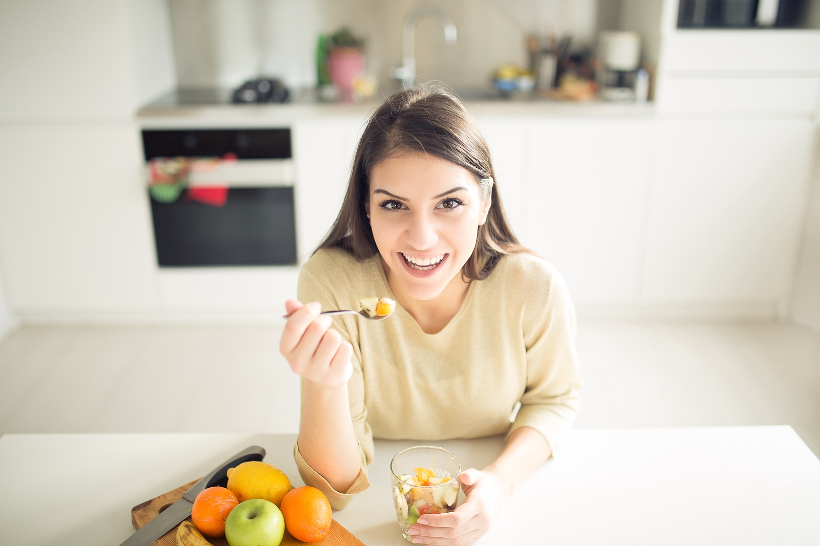 Obst Kalorien Tabelle Orange Kohlenhydrate gesunde Früchte welche Obstsorte zum Abnehmen