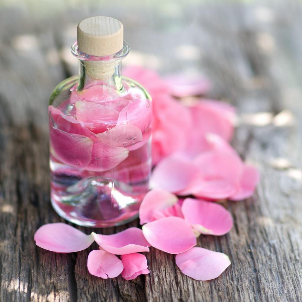 Rosenwasser selbst herstellen Vorteile für Haut und Haare Gesichtspflege