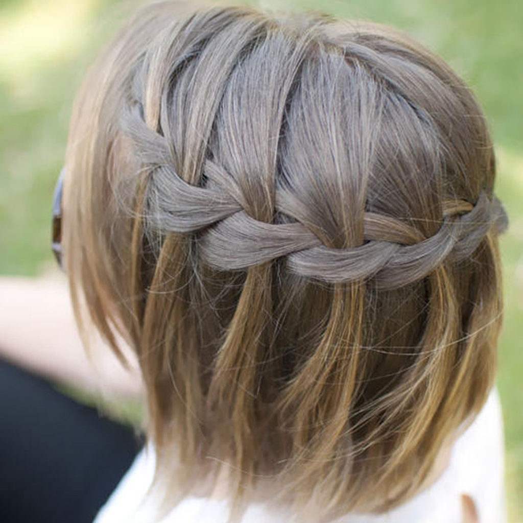 Waterfall soup haircuts themselves make easy Oktoberfest hairstyle ideas
