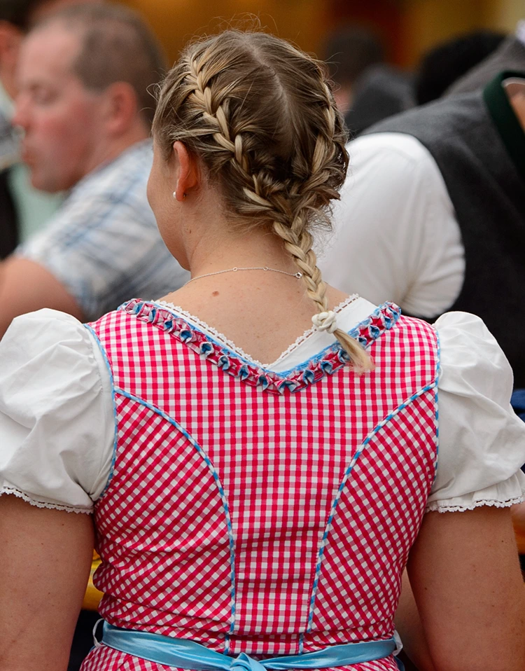 zwei französische zöpfe