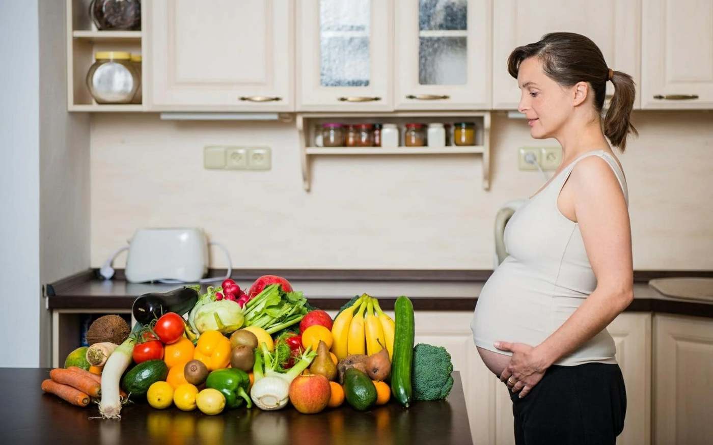 Ernährung in der Schwangerschaft ohne Diät und einem geringen Maß an Zucker
