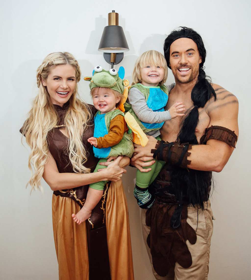 Familien Gruppenkostüme für 4 Personen Game of Thrones Halloween Verkleidung