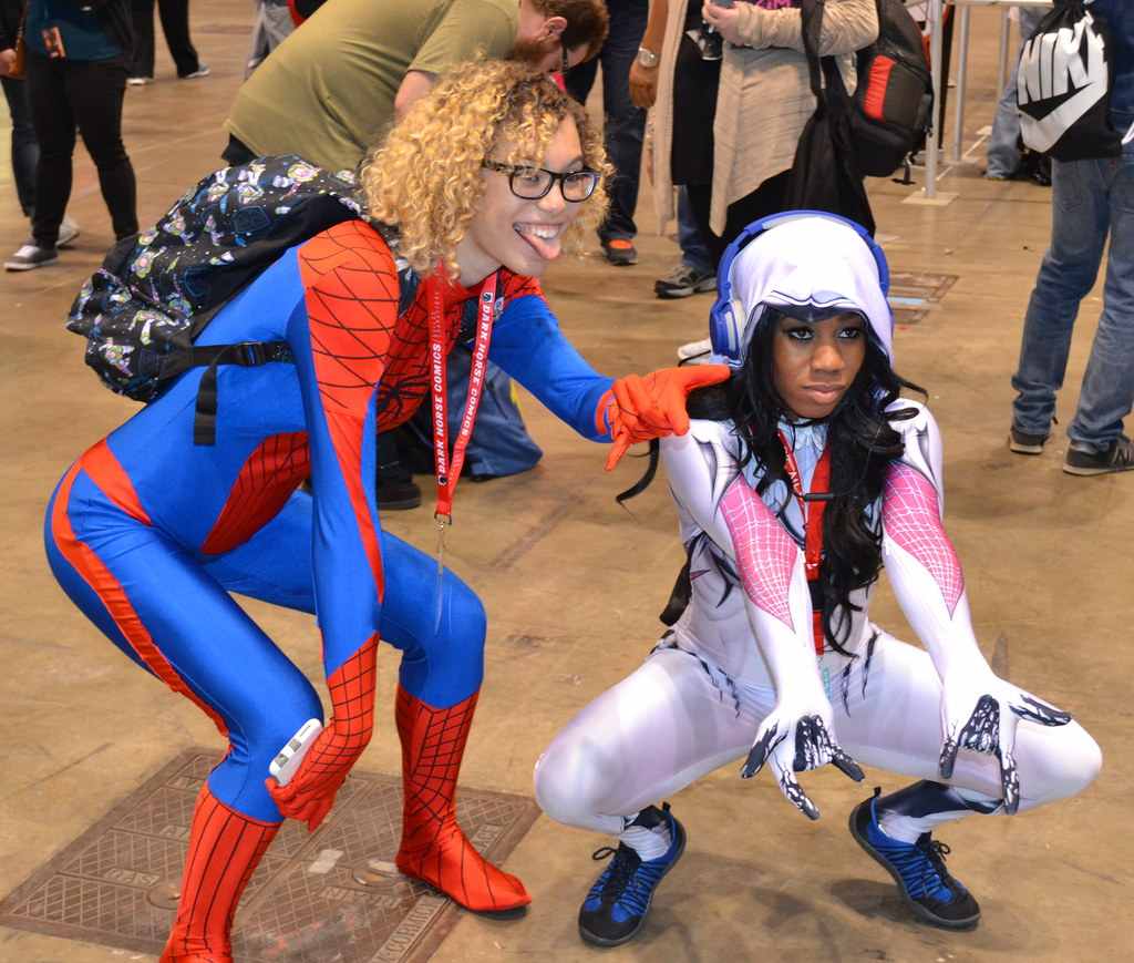 Gwen Stacy Spiderman Kostüm für Frauen Halloween Trends