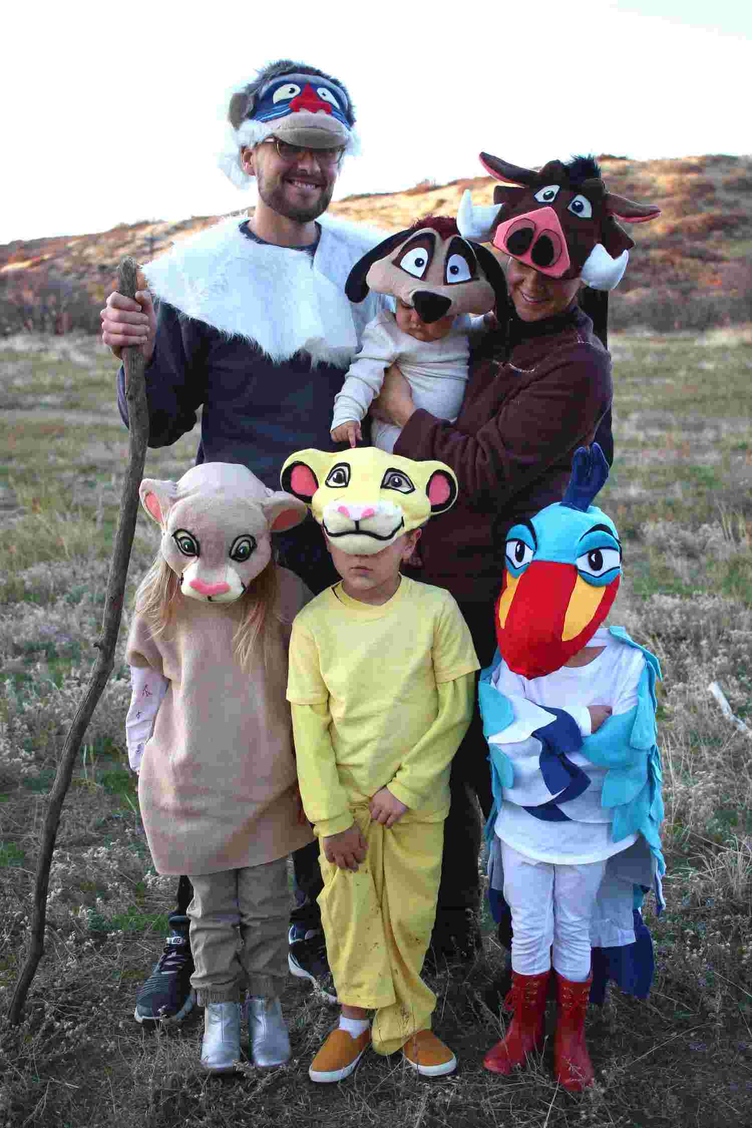 Carnival Family Group Costume Der König der Löwen