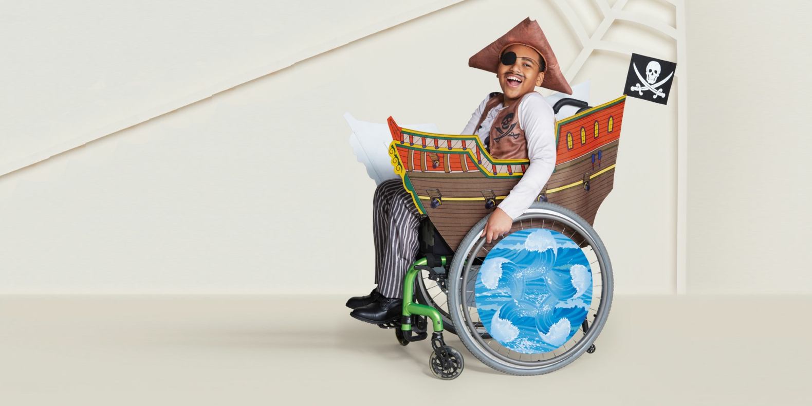 Wheelchair costume ideas funny pirate costume kids