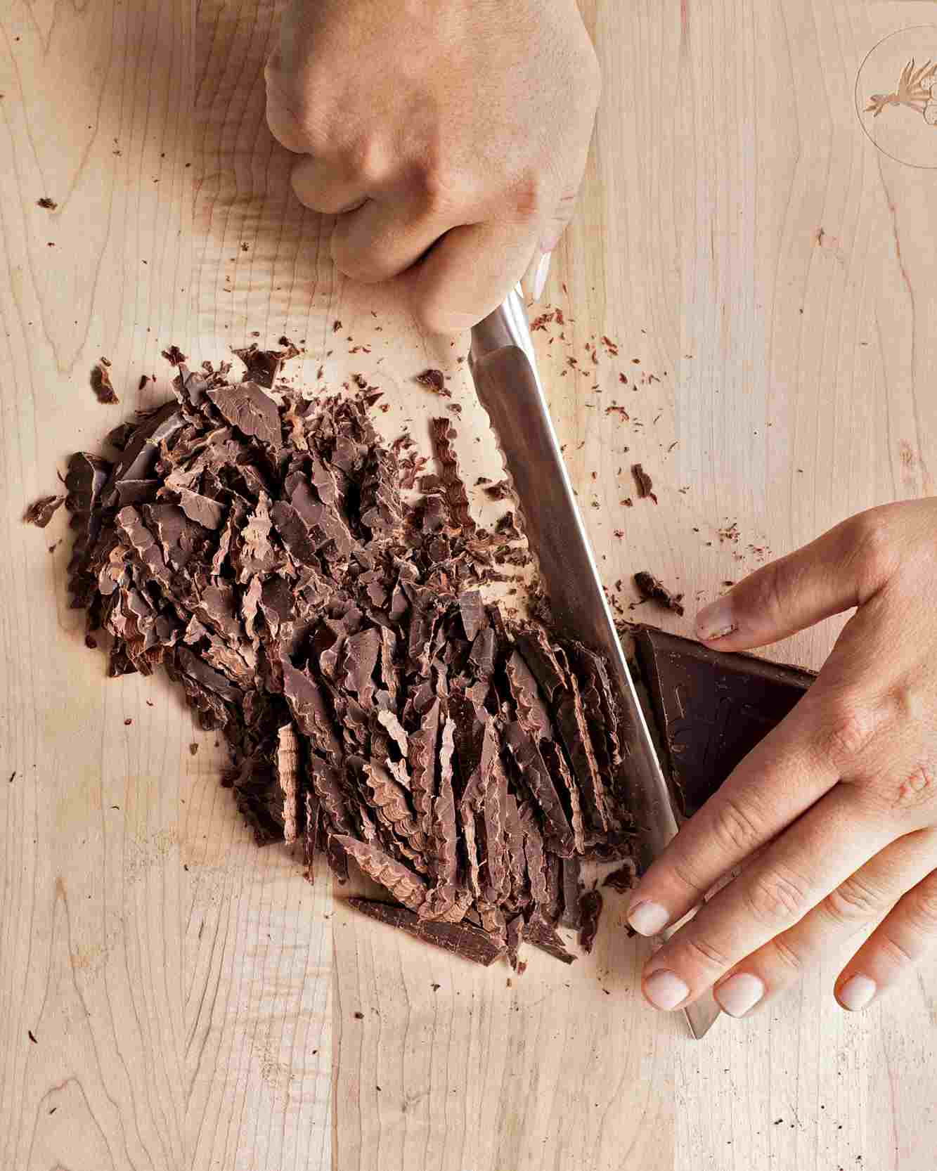 Kuvertüre temperieren Tipps Mandelstifte mit Schokolade