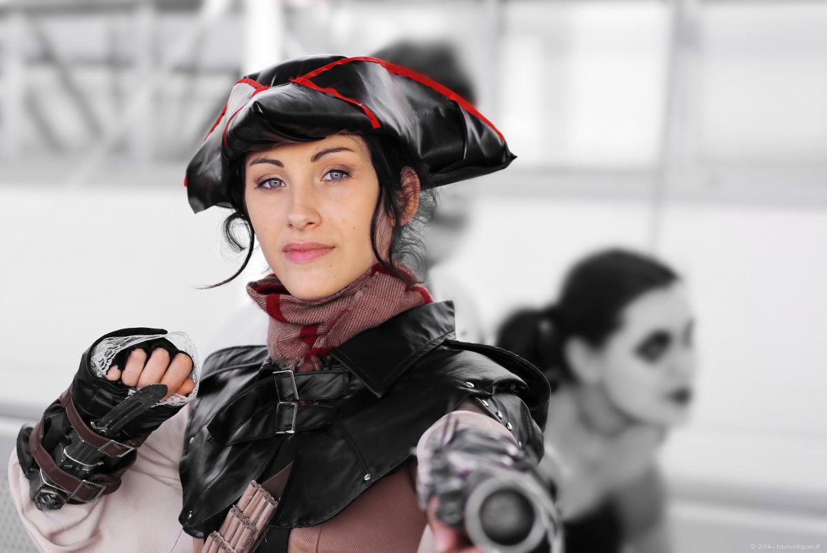 Piratenkostüm für Frauen Piratenhut Karneval Halloween Trends