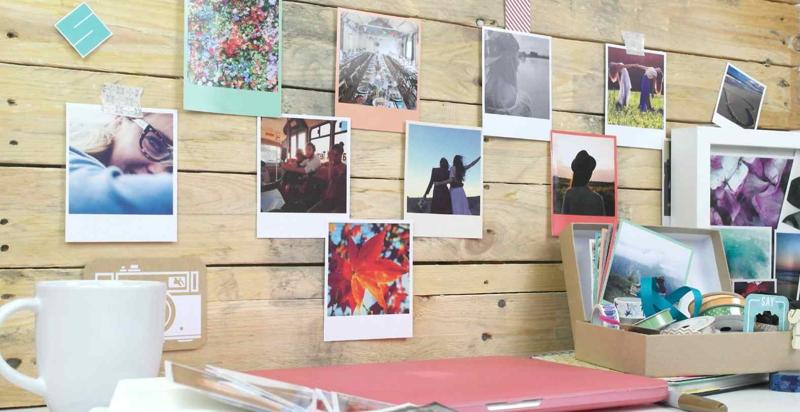 Polaroid Bilder Wanddeko Ideen Kinderzimmer