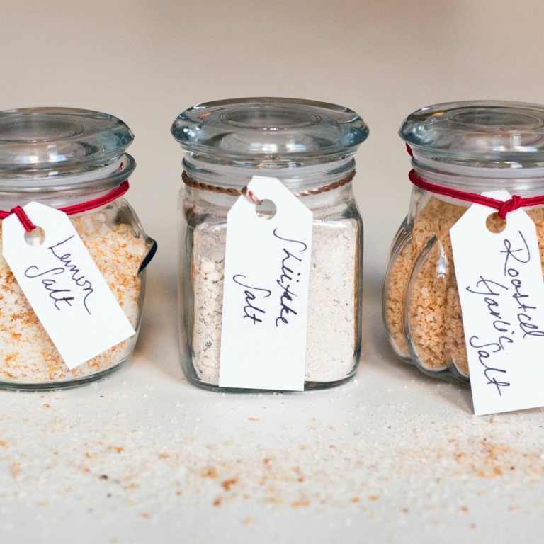 Selbstgemachte weihnachtsgeschenke aus der Küche Salzmischungen Rezept