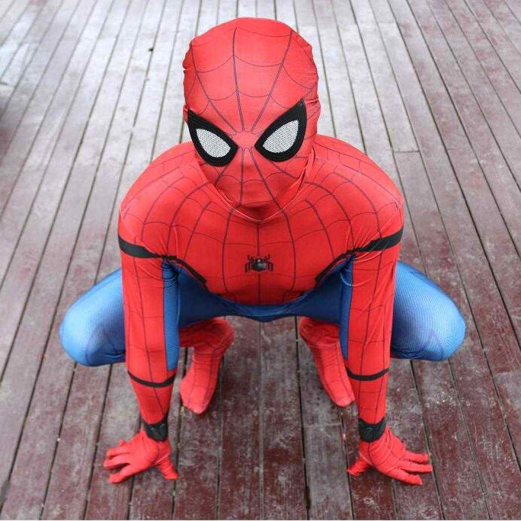 Spiderman Kostüm für Männer Halloween Superhelden Kostümideen