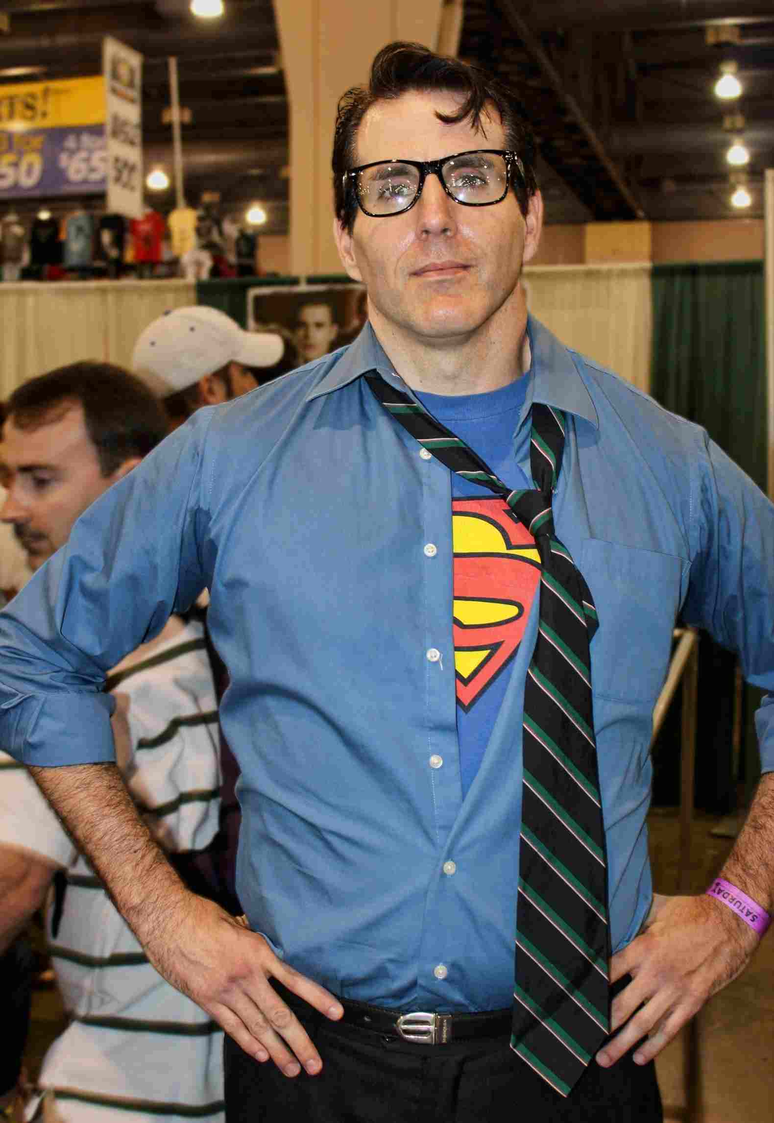 Superman costume for men just makes simple Halloween trends