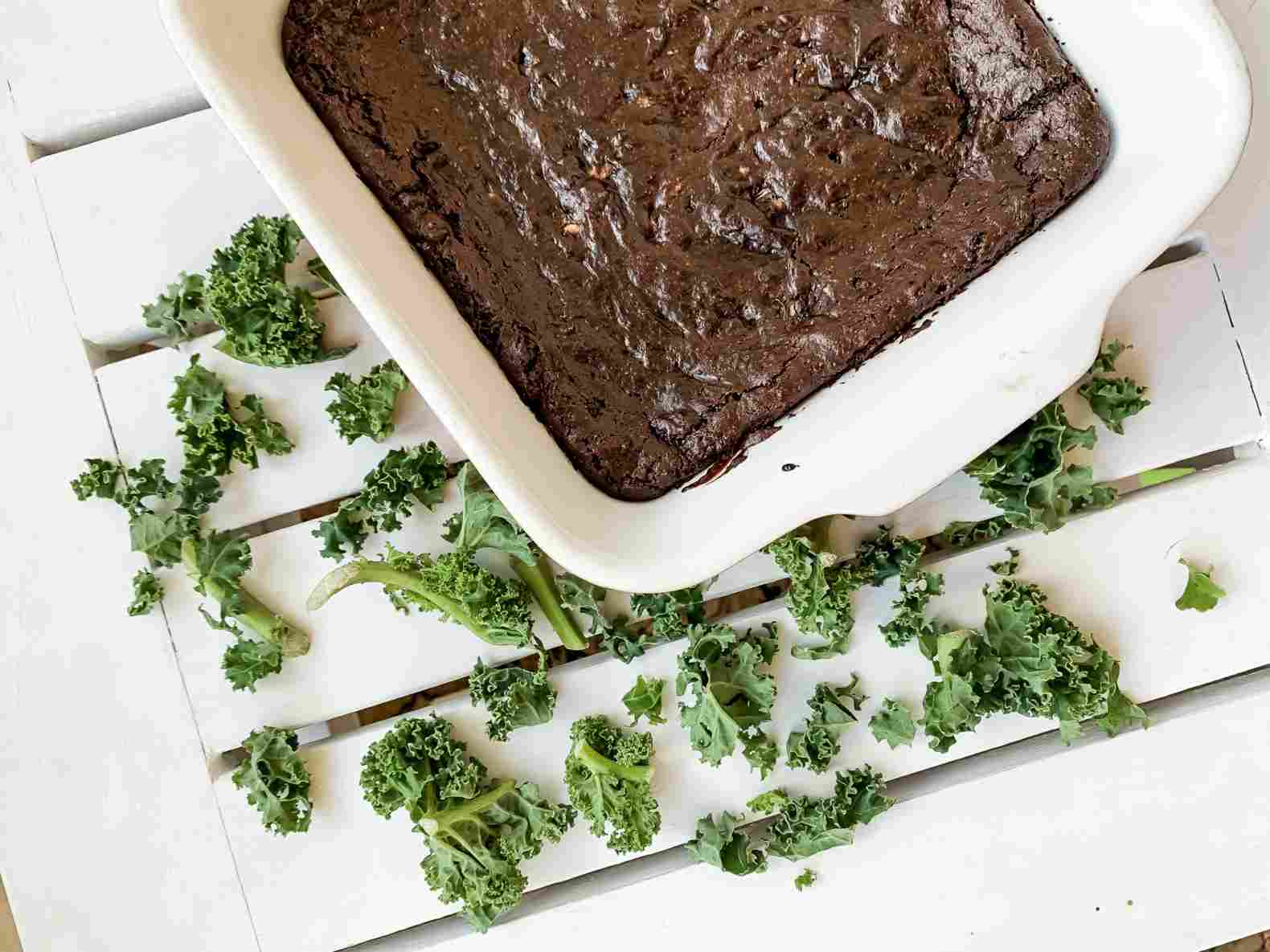 Vegan Brownie einfach Grünkohl zubereiten Tipps