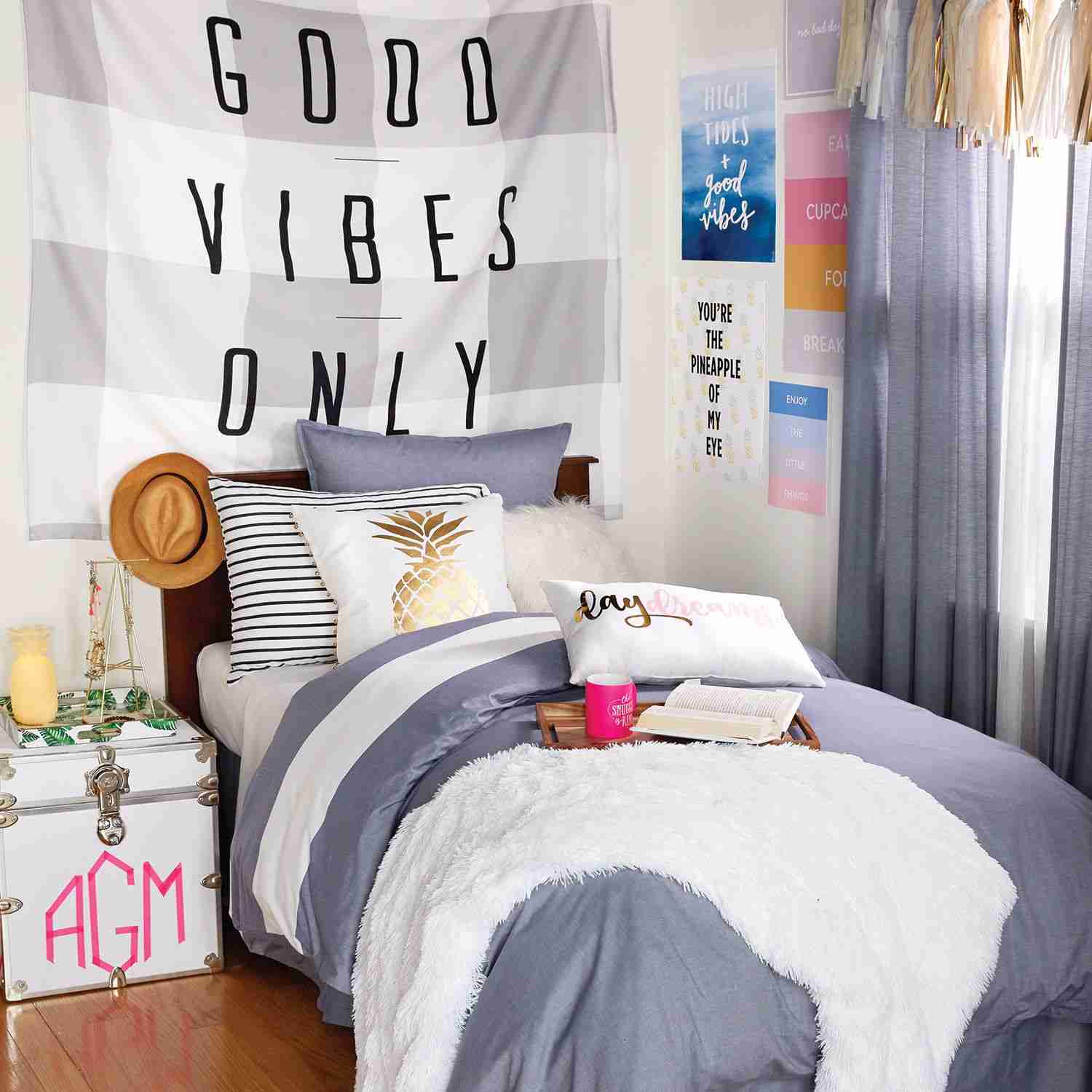 Wandteppich Deko Ideen Zimmer Tumblr für Mädchen
