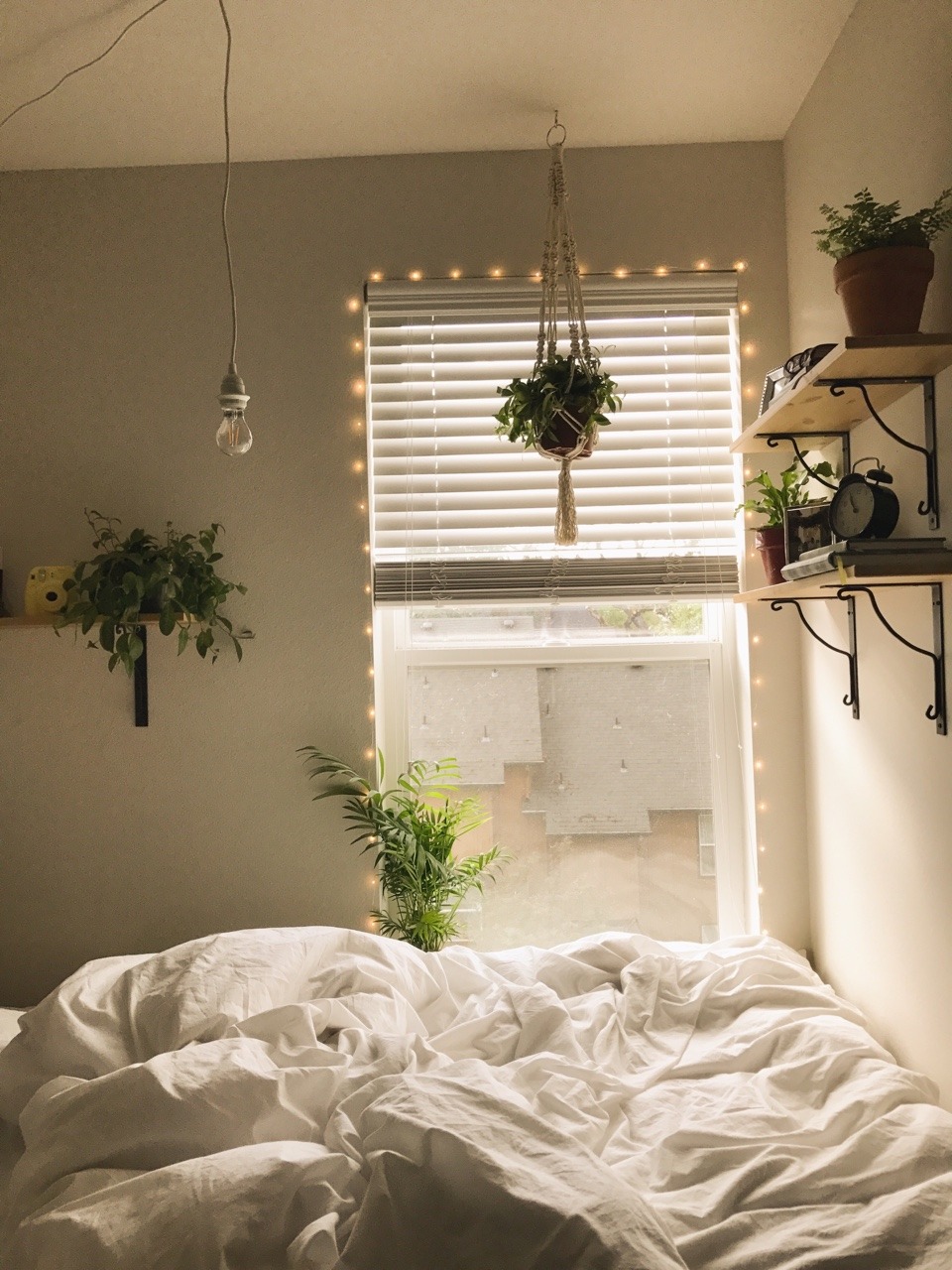 Zimmer Ideen Tumblr Pflanzen im Schlafzimmer