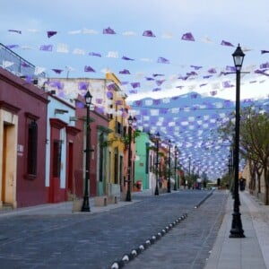 oaxaca mexiko urlaub machen und die straßen der stadt erkunden
