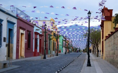 oaxaca mexiko urlaub machen und die straßen der stadt erkunden