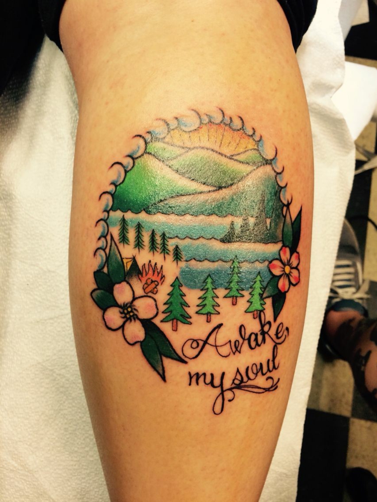 Tattoo Berge Bedeutung und viele wunderschöne Ideen und Inspirationen!