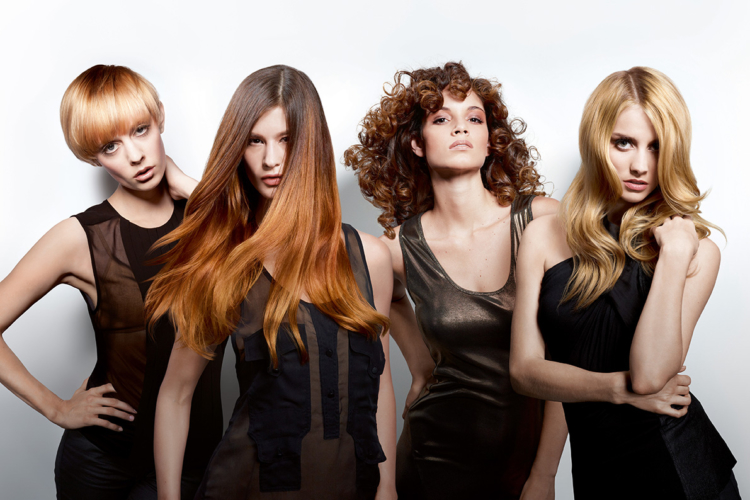 Haarfarben 2020 Frisuren Trends Frauen Kurzhaarfrisuren für lockiges Haar
