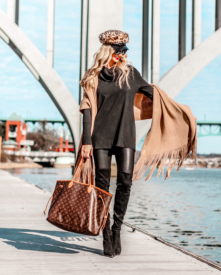 Lederleggings kombinieren