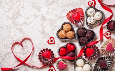 Pralinen selber machen Hochzeitspralinen zum Verschenken