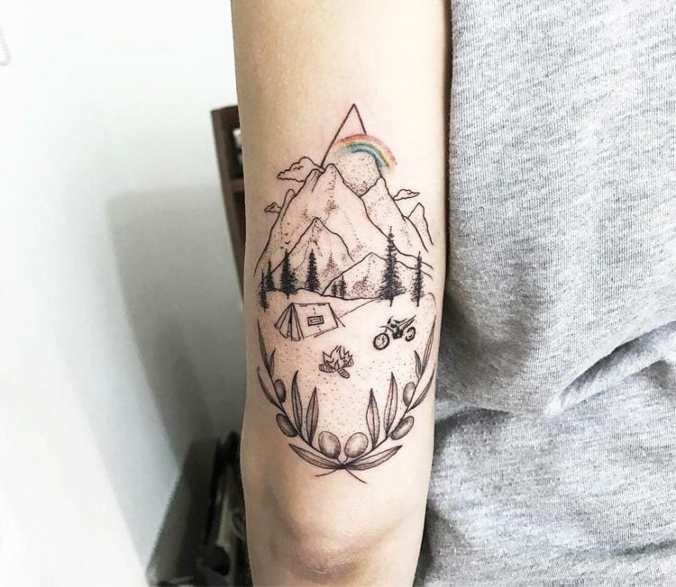Tattoo Berge Bedeutung Und Viele Wunderschone Ideen Und Inspirationen