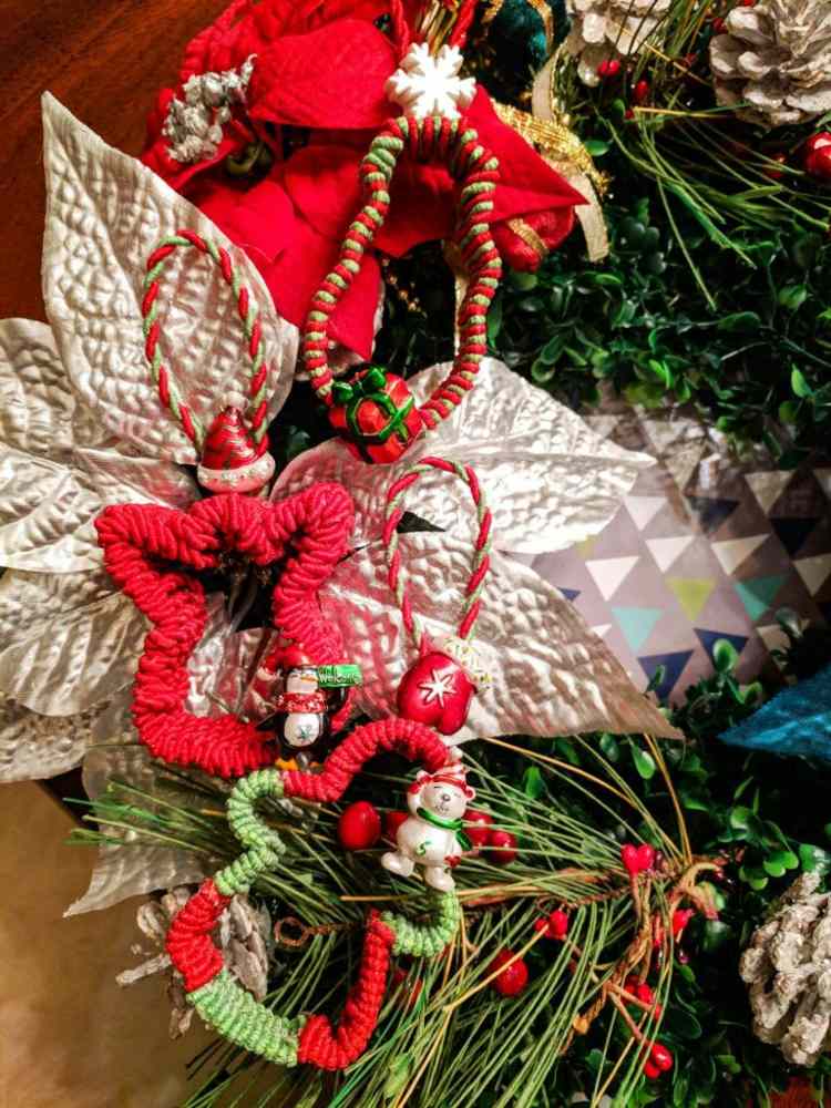 Weihnachtsbaum deko selber machen Weihnachtsgeschenke basteln für Erwachsene