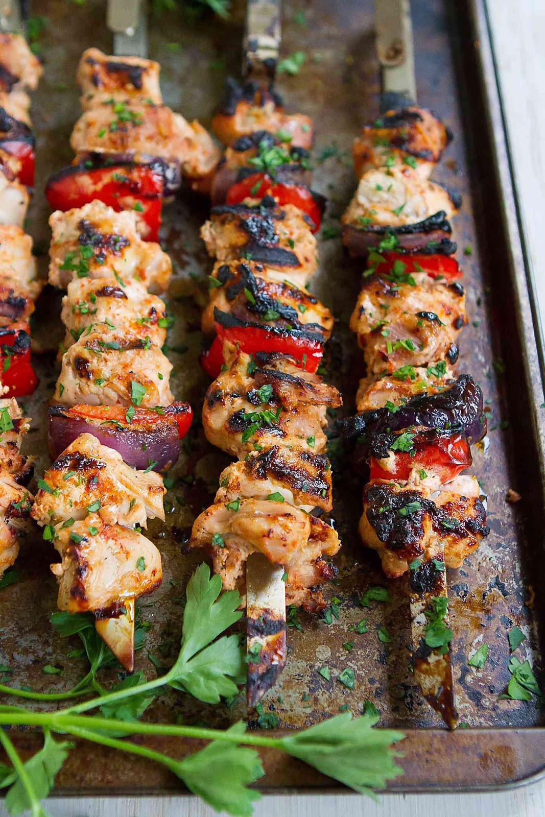 abnehm rezepte abends hänchenspieße kalorienarm kochideen ohne kohlenhydrate