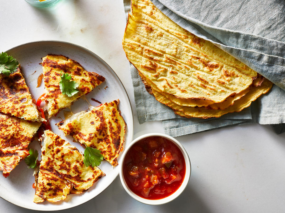 alternative zu brot ohne kohlenhydrate blumenkohl tortilla