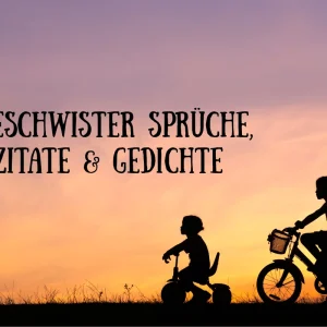 geschwister sprüche zitate gedichte