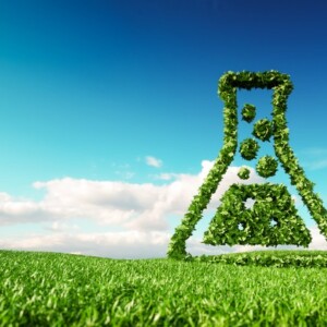 grüne energie dargestellt mit alternativen zu wasserstoffgas in der natur
