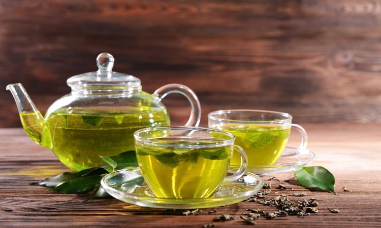 Grüntee zum Abnehmen welche Teesorten kombinieren ist Grüntee gesund