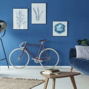 Akzentwand Wohnzimmer Tipps Farbe des Jahres 2020 Classic Blue