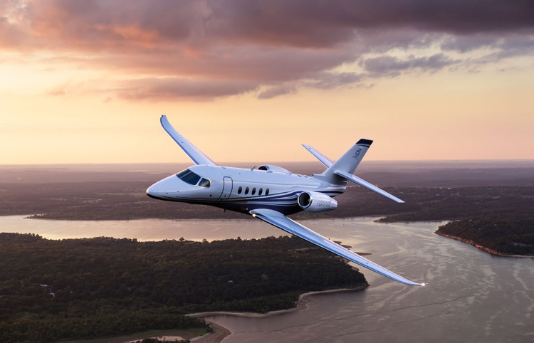 Cessna Citation Latitude fast immer in den Top 10 der Privatjets