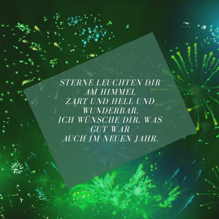 Silvestersprüche &amp; Neujahrssprüche - 40 Ideen für Familie &amp; Freunde