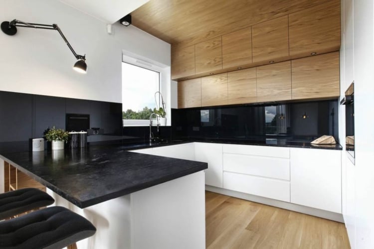 Marmor Küchenarbeitsplatte skandinavischer Wohnstil Wohntrends 2020