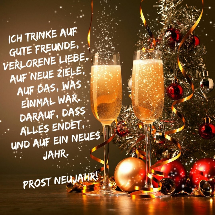 Silvestersprüche &amp; Neujahrssprüche - 40 Ideen für Familie &amp; Freunde