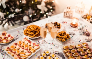 Tischdeko für Silvester basteln – das neue Jahr einläuten