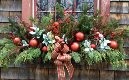 Weihnachtsdeko für Fensterbank