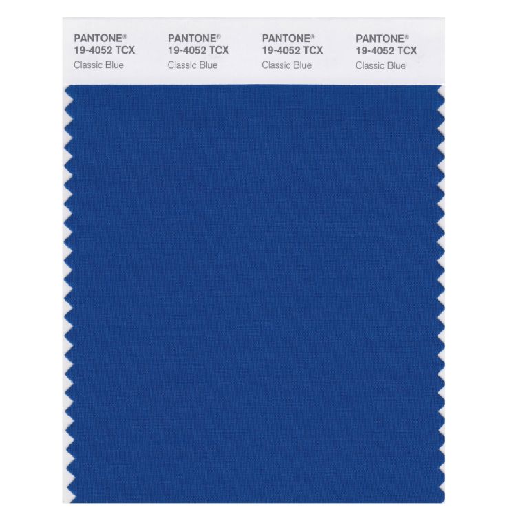 blaue textilfarbe als trendfarbe bei diesjähriger pantone farbe