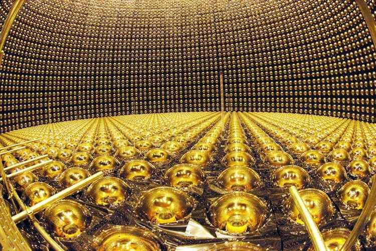 super kamiokande neutrino detector in japan